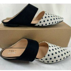 BELLA CORA Women's Dot Darci Ballet Flats